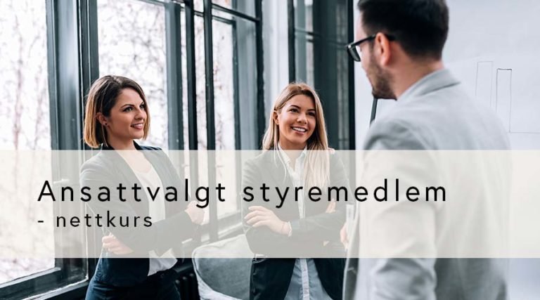 Ansattvalgt styremedlem – Nettkurs (Live)