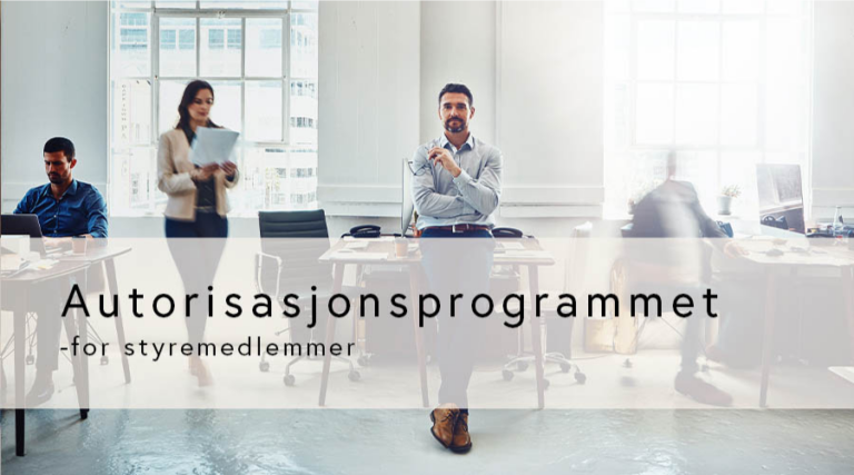 AUTORISASJONSPROGRAMMET for styremedlemmer – 2 dagers