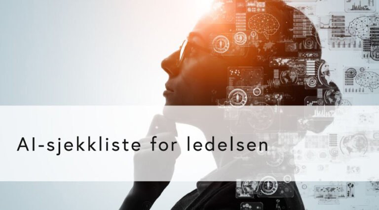 AI-sjekkliste for ledelsen